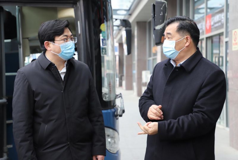 市委常委、武進(jìn)區(qū)委書記喬俊杰督查武進(jìn)汽車站春運(yùn)及疫情防控工作